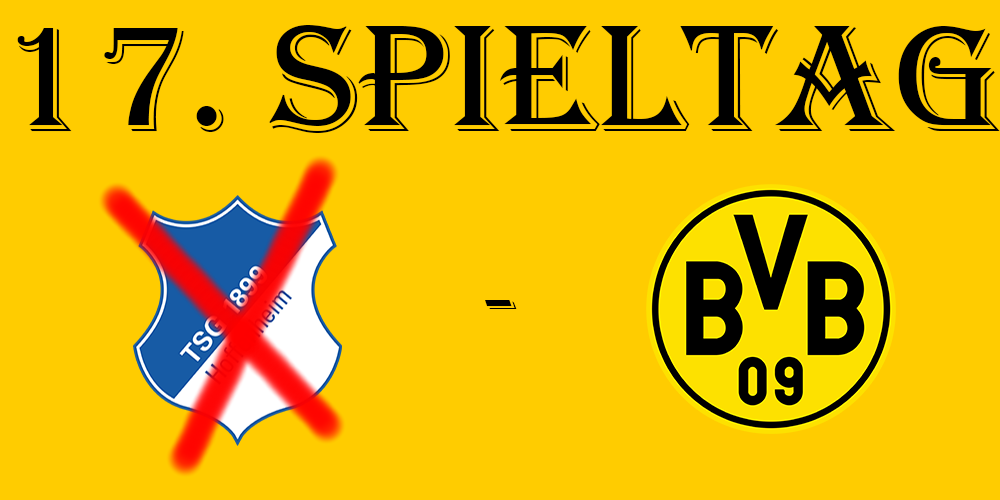 17. Spieltag: TSG Hoppenheim - BVB