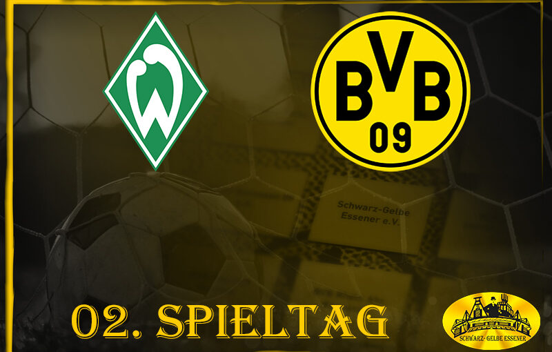 02. Spieltag: SV Werder Bremen - BVB