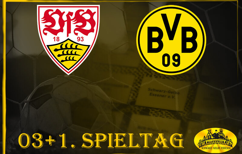 03+1. Spieltag: VfB Stuttgart - BVB