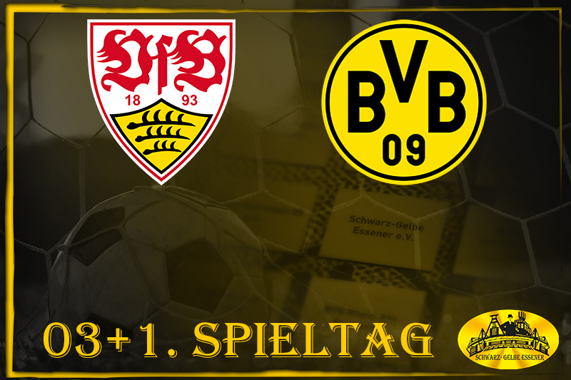 03+1. Spieltag: VfB Stuttgart - BVB