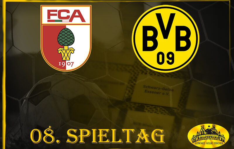 08. Spieltag: FC Augsburg - BVB