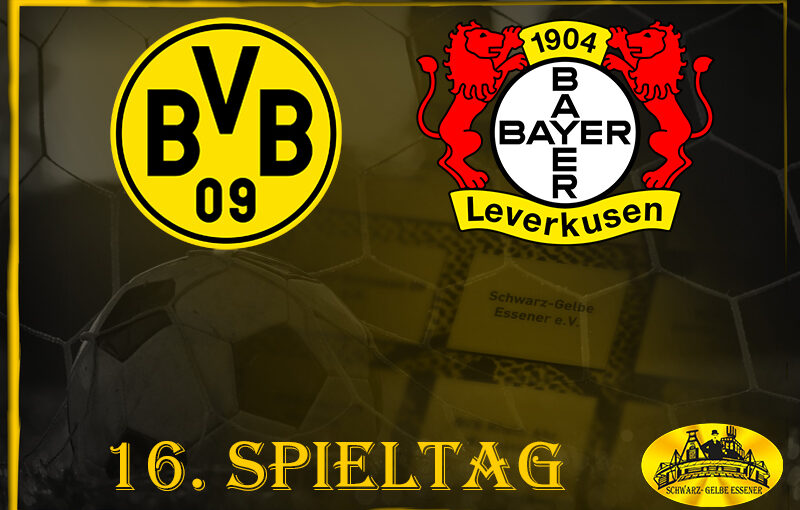 16. Spieltag: BVB - Bayer 04 Leverkusen