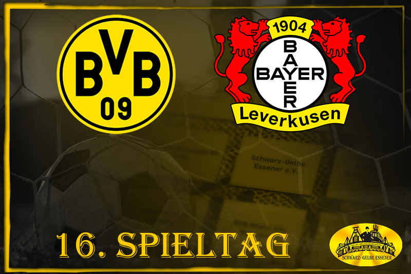 16. Spieltag: BVB - Bayer 04 Leverkusen