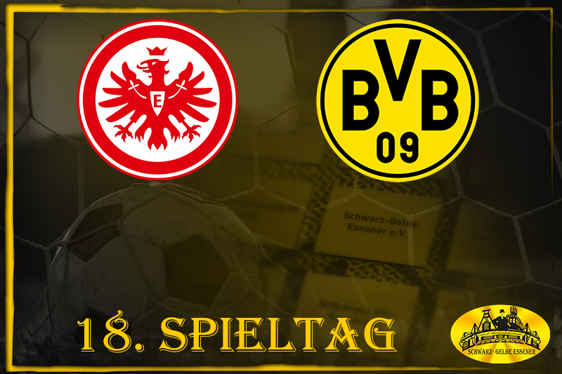 18. Spieltag: SG Eintracht Frankfurt - BVB