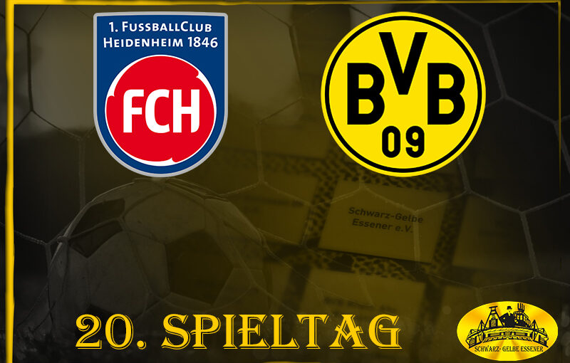 20. Spieltag: 1. FC Heidenheim - BVB