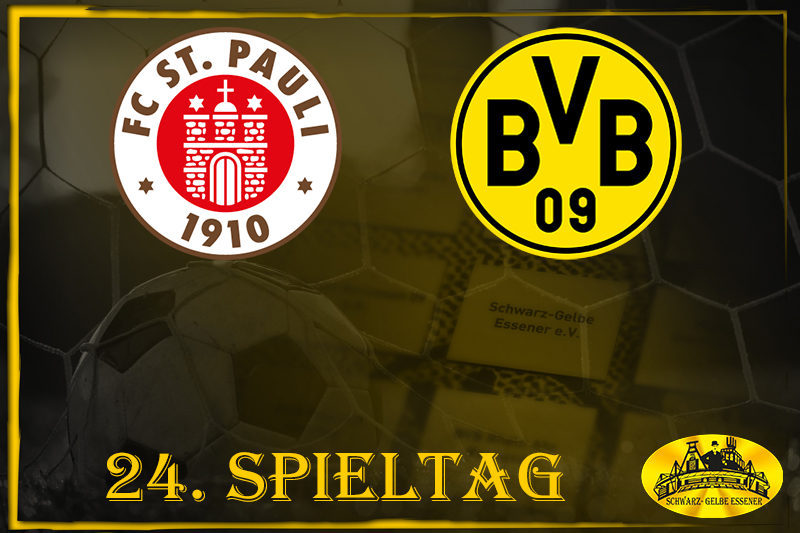 24. Spieltag: FC St. Pauli - BVB