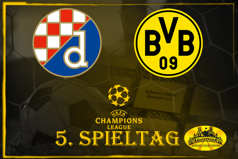 Champions League, 5. Spieltag: Dinamo Zagreb - BVB