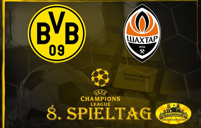 Champions League, 8. Spieltag: BVB - Schachtar Donezk